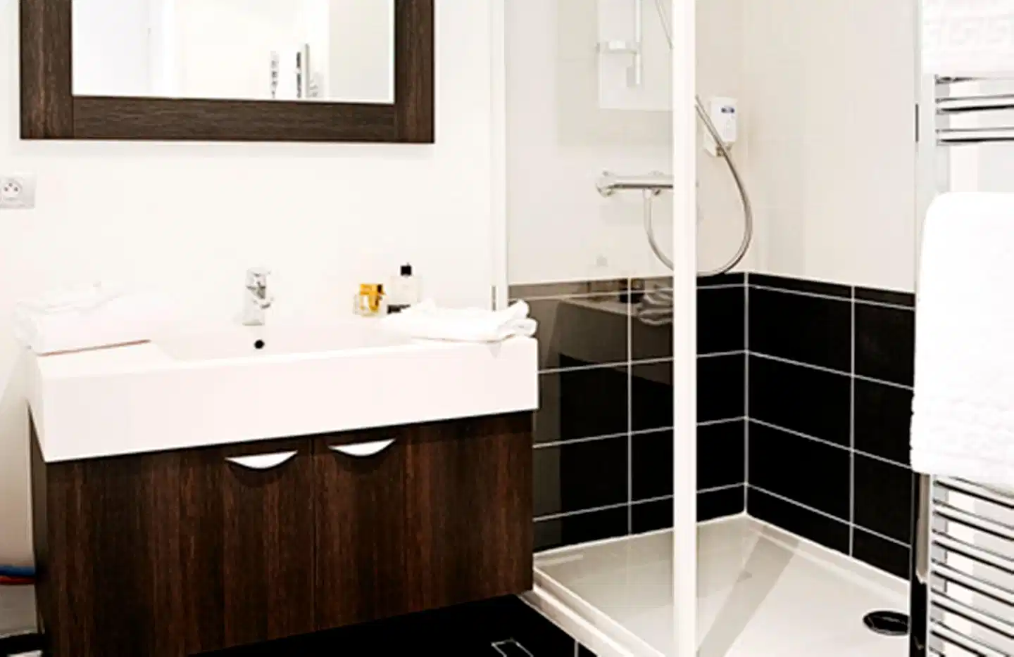 Lagrange City Apparthotel Lyon Lumiere Badezimmer