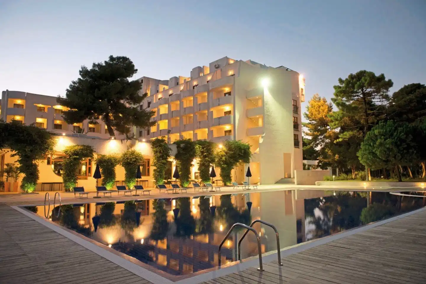 Pizzomunno Vieste Palace Hotel Aussenansicht