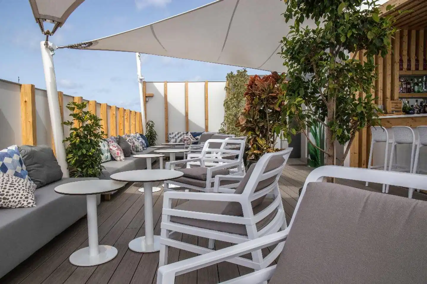 Hotel Aloe Canteras Terrasse