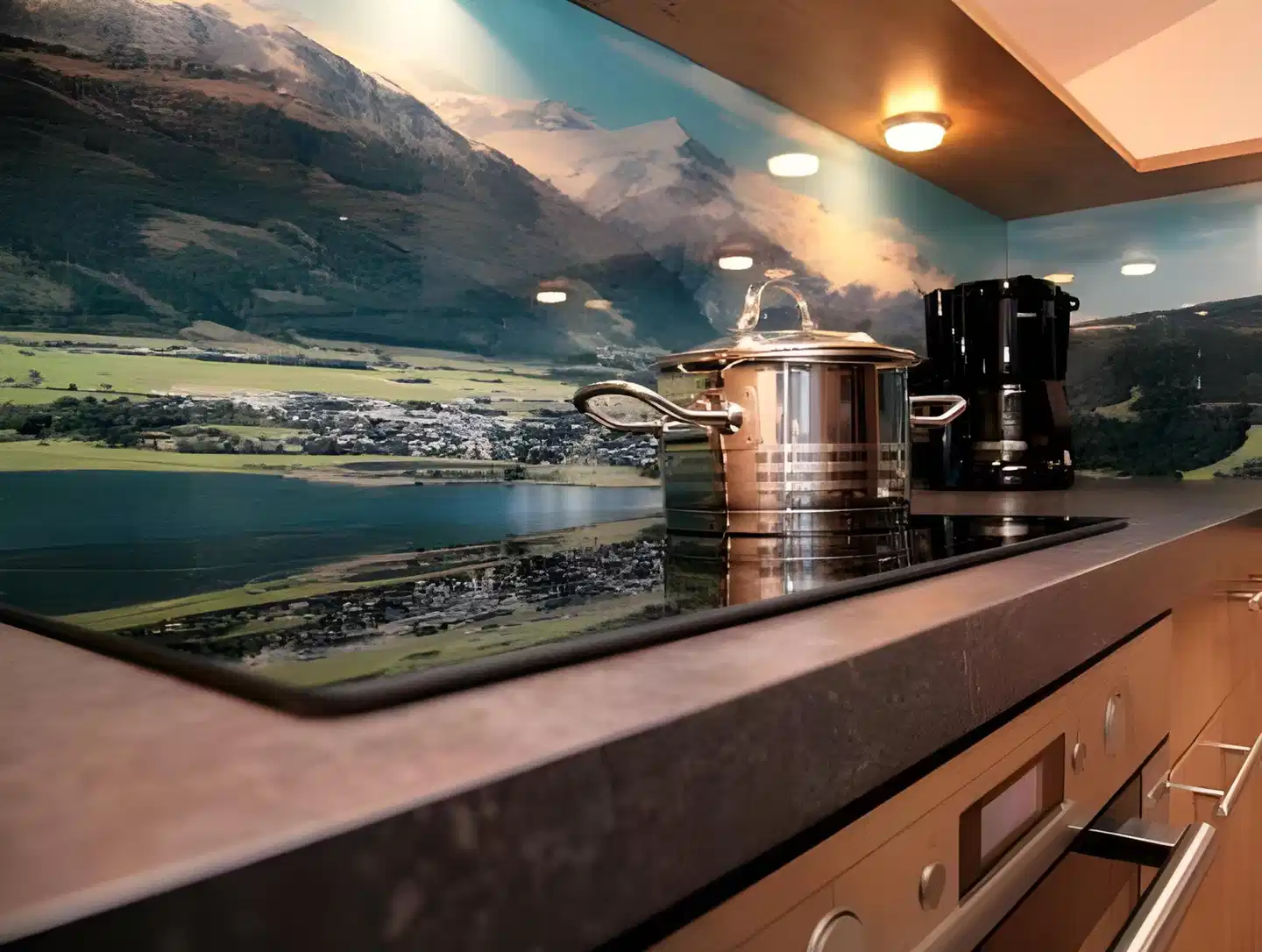 Alm Appartements ZellamSee Bar