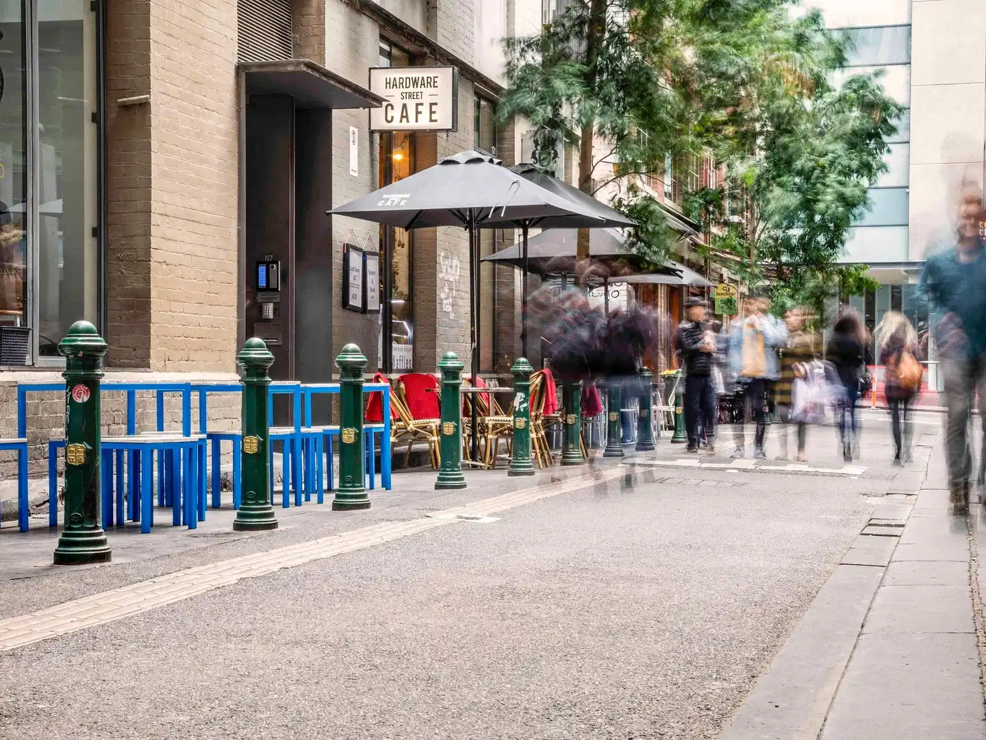 Novotel Melbourne Central Hotel Terrasse