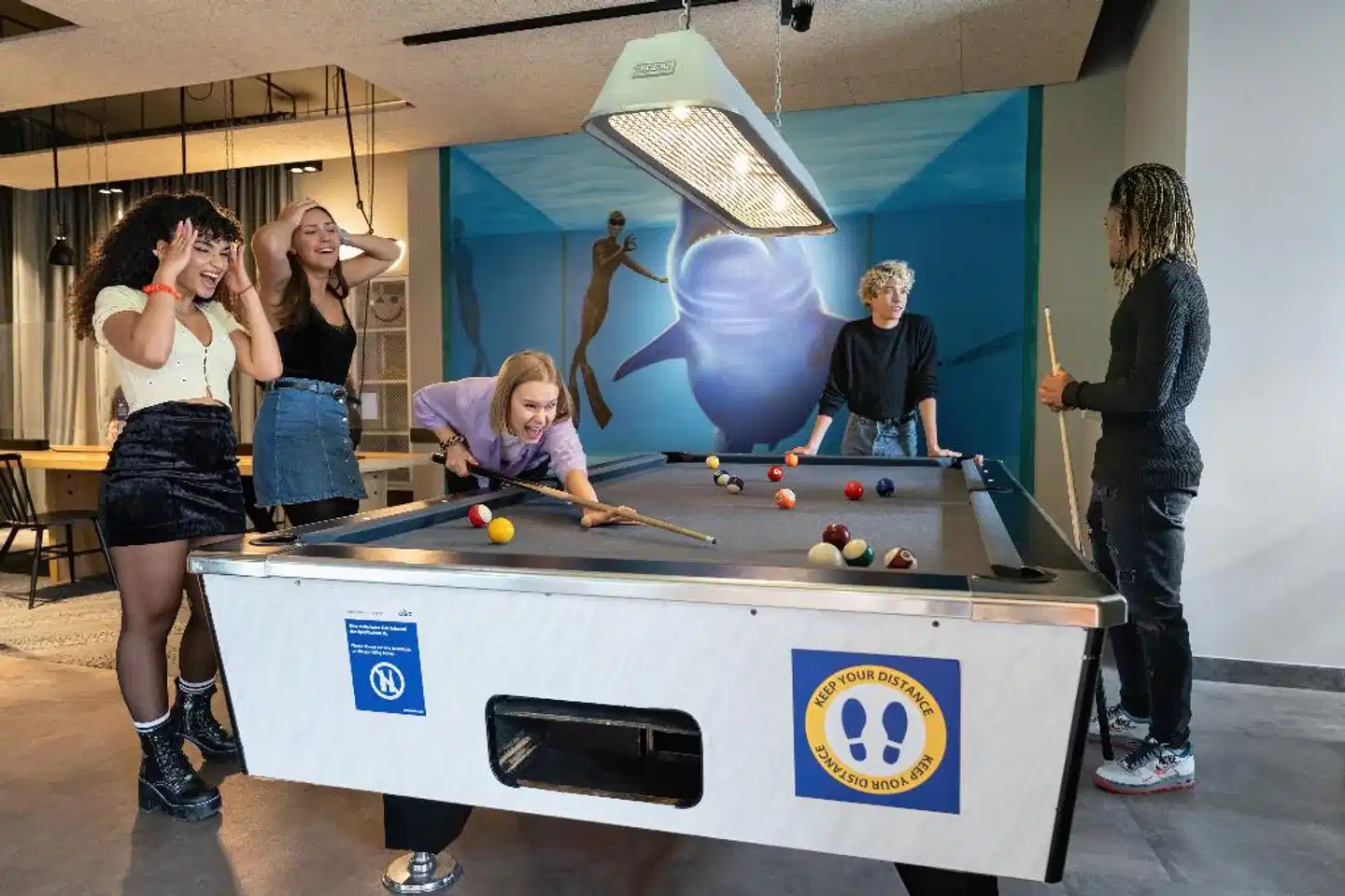 a&o Hamburg Hauptbahnhof Sport und Entertainment