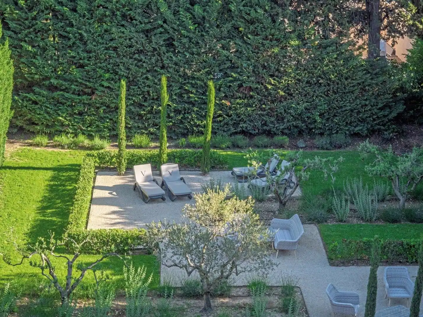 Le Vallon de Valrugues Hotel Spa & Villas Garten