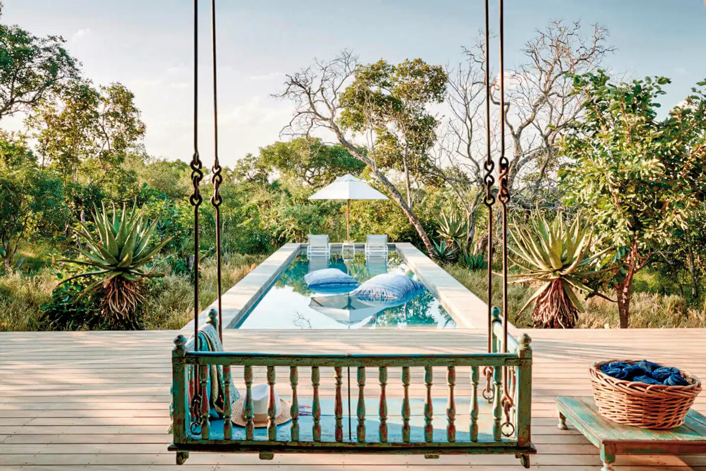 Royal Malewane Terrasse