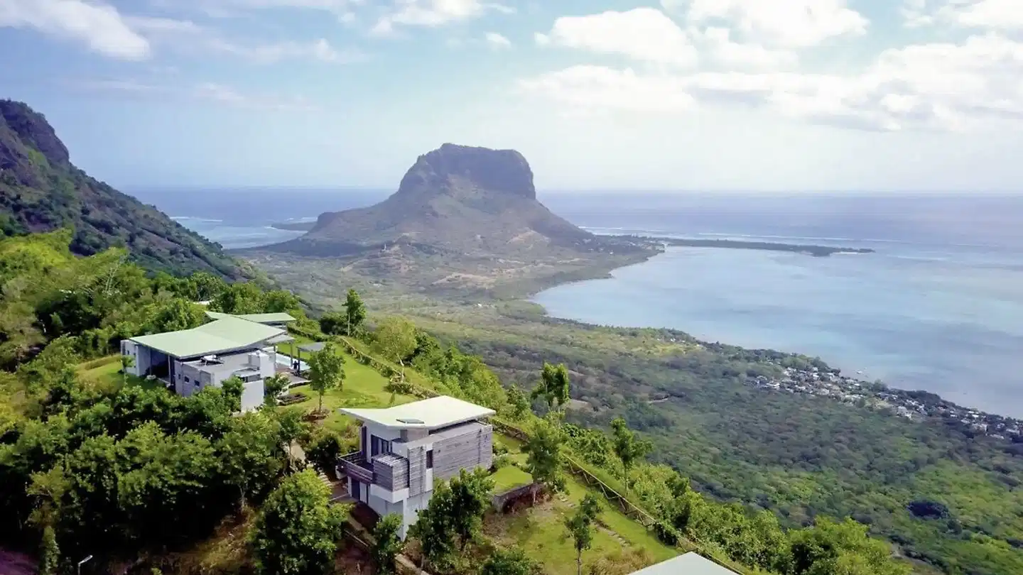 Chalets Chamarel Landschaft