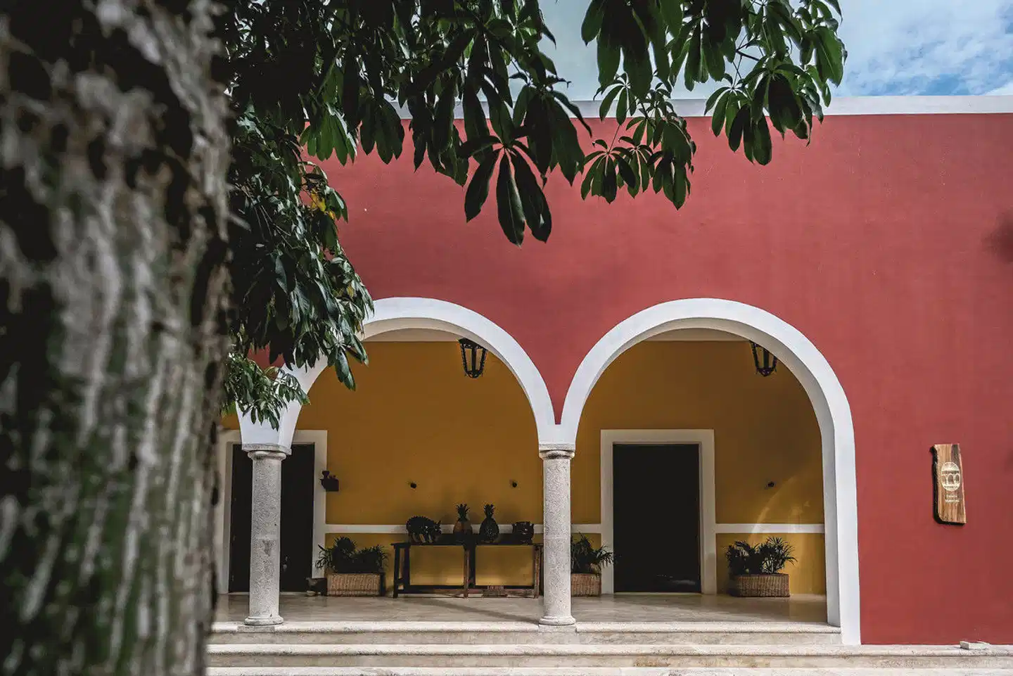 Hacienda Wakax Aussenansicht