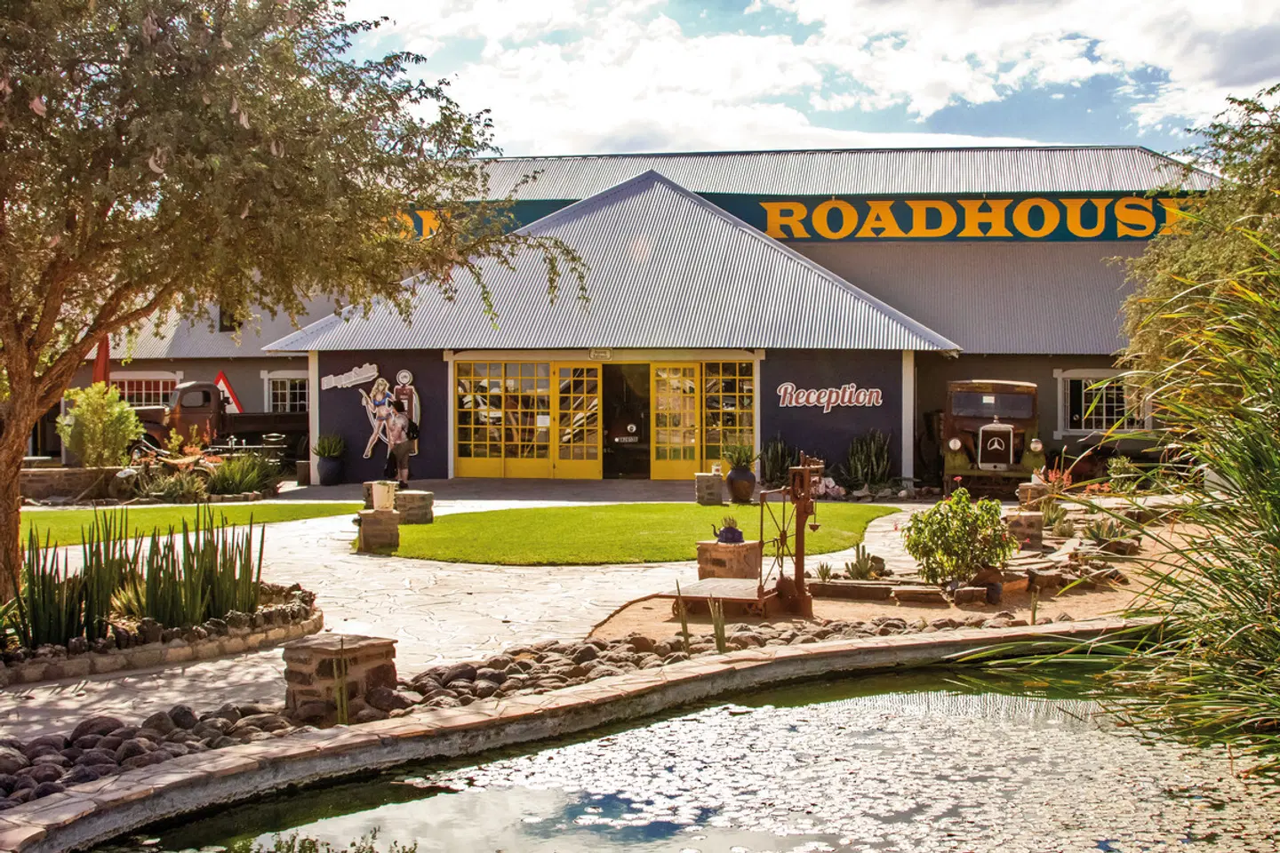 Canyon Roadhouse Terrasse