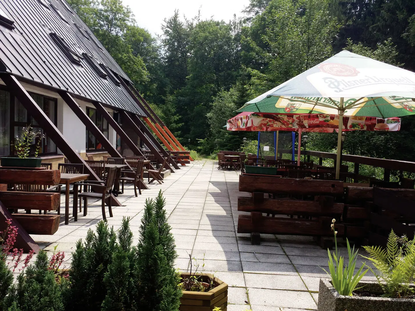 Harrachovka Spa & Wellness Terrasse
