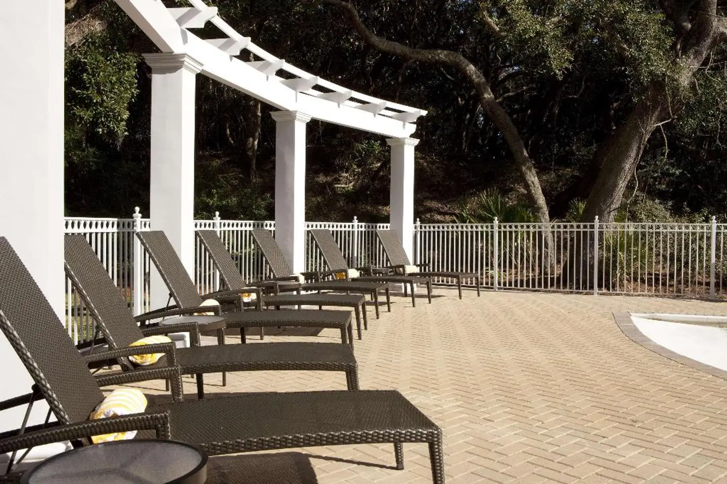 Hampton Inn & Suites Jekyll Island Terrasse