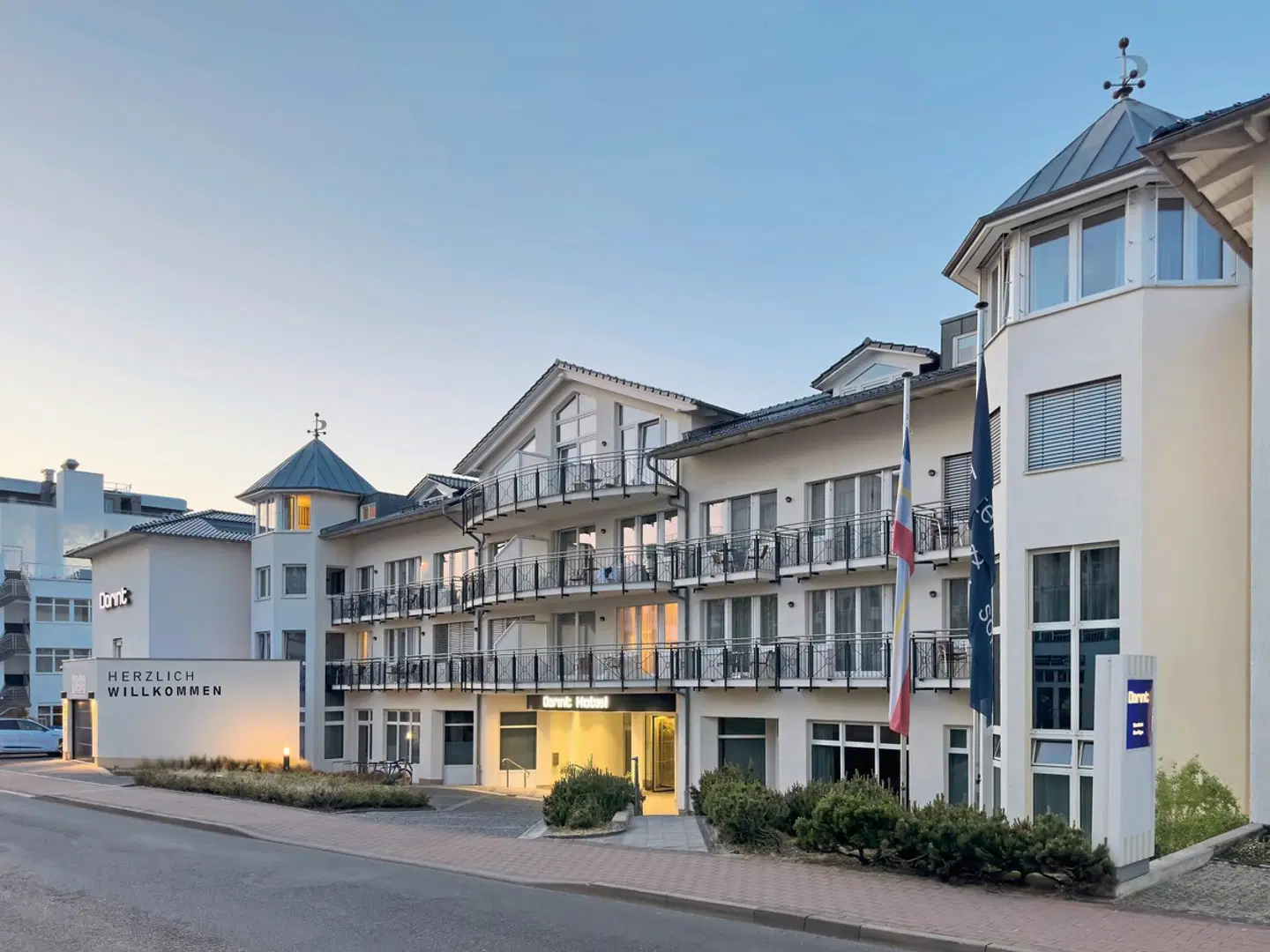 Dorint Strandhotel Binz/Rügen Aussenansicht