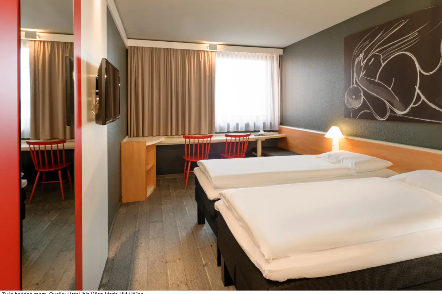 Ibis Wien Mariahilf Wohnbeispiel