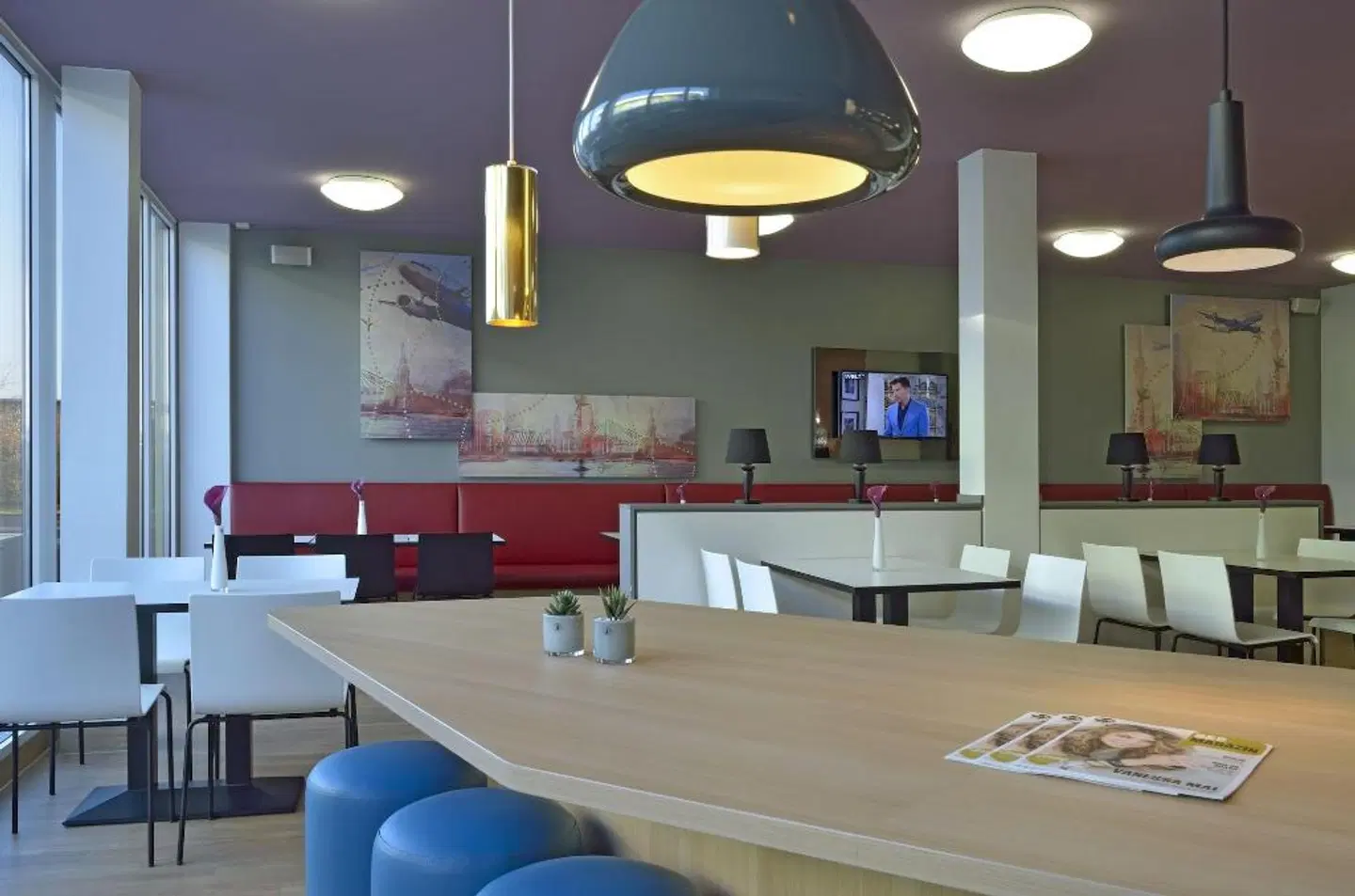 B&B Hotel Düsseldorf-Airport Lobby