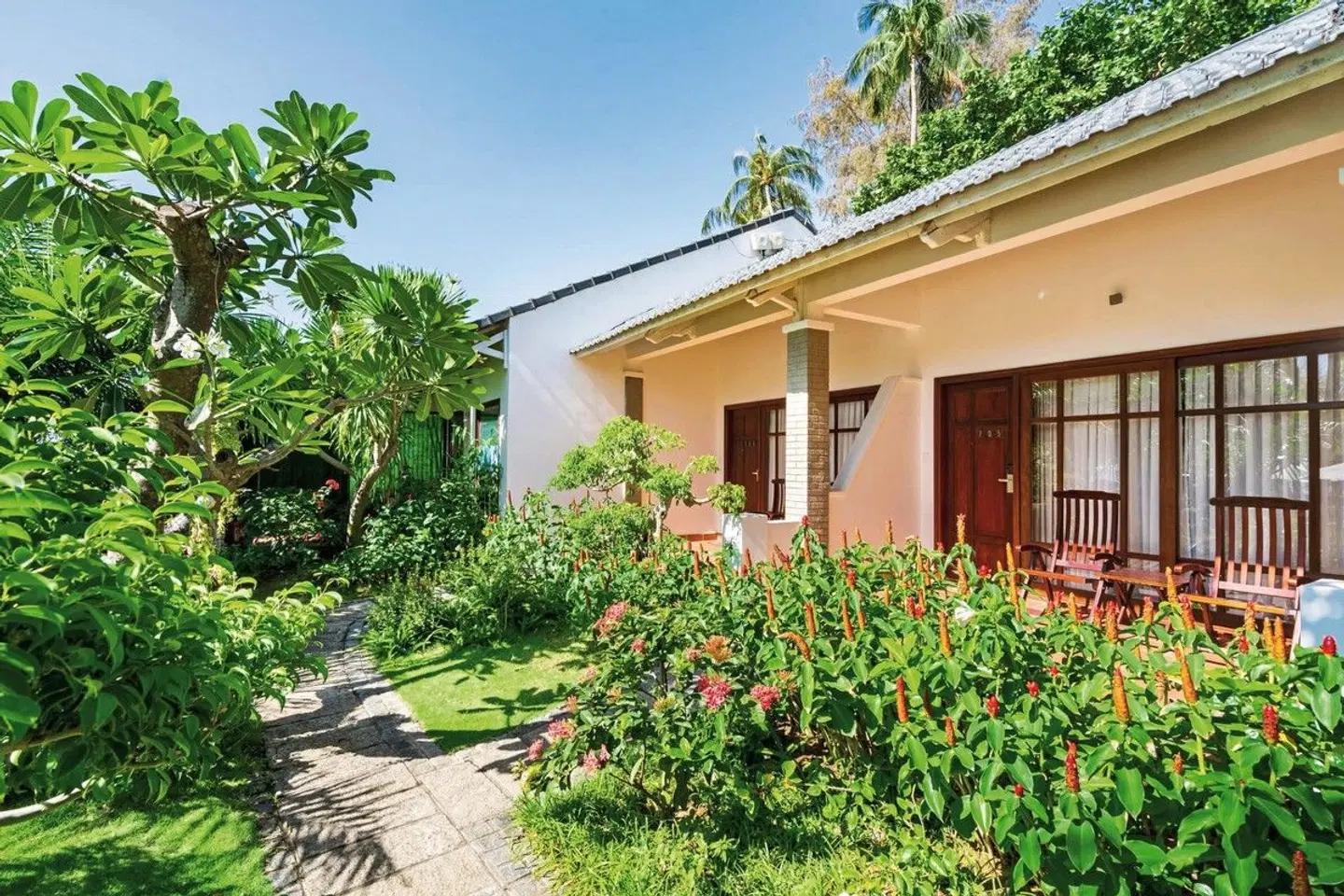 Hoang Ngoc Beach Resort Aussenansicht