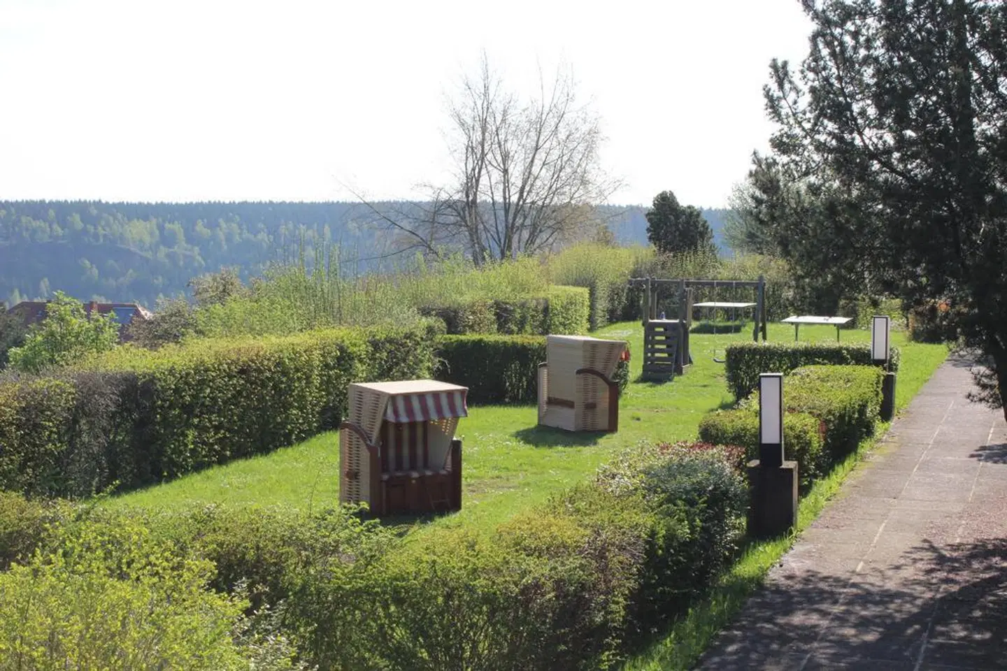 Ferien Hotel Rennsteigblick Garten