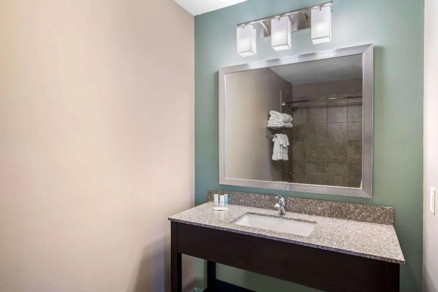 Clarion Inn & Suites Atlanta Downtown Badezimmer