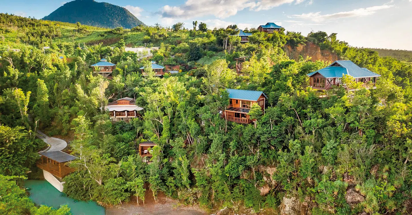 Secret Bay Dominica Landschaft