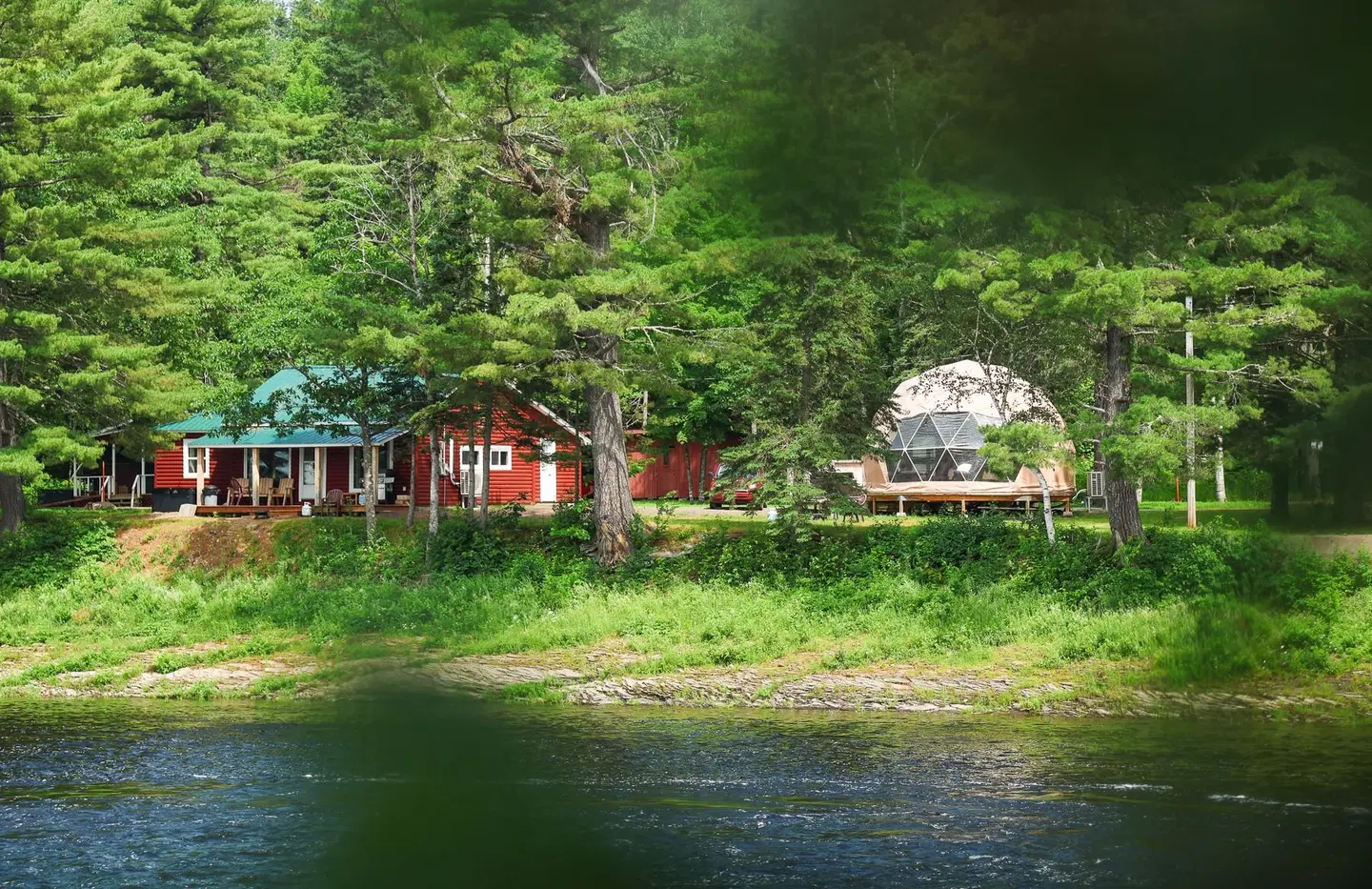Pond's Resort on the Miramichi Garten