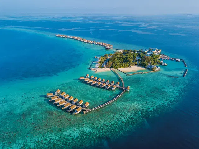 Centara Ras Fushi Resort & Spa Maldives Landschaft
