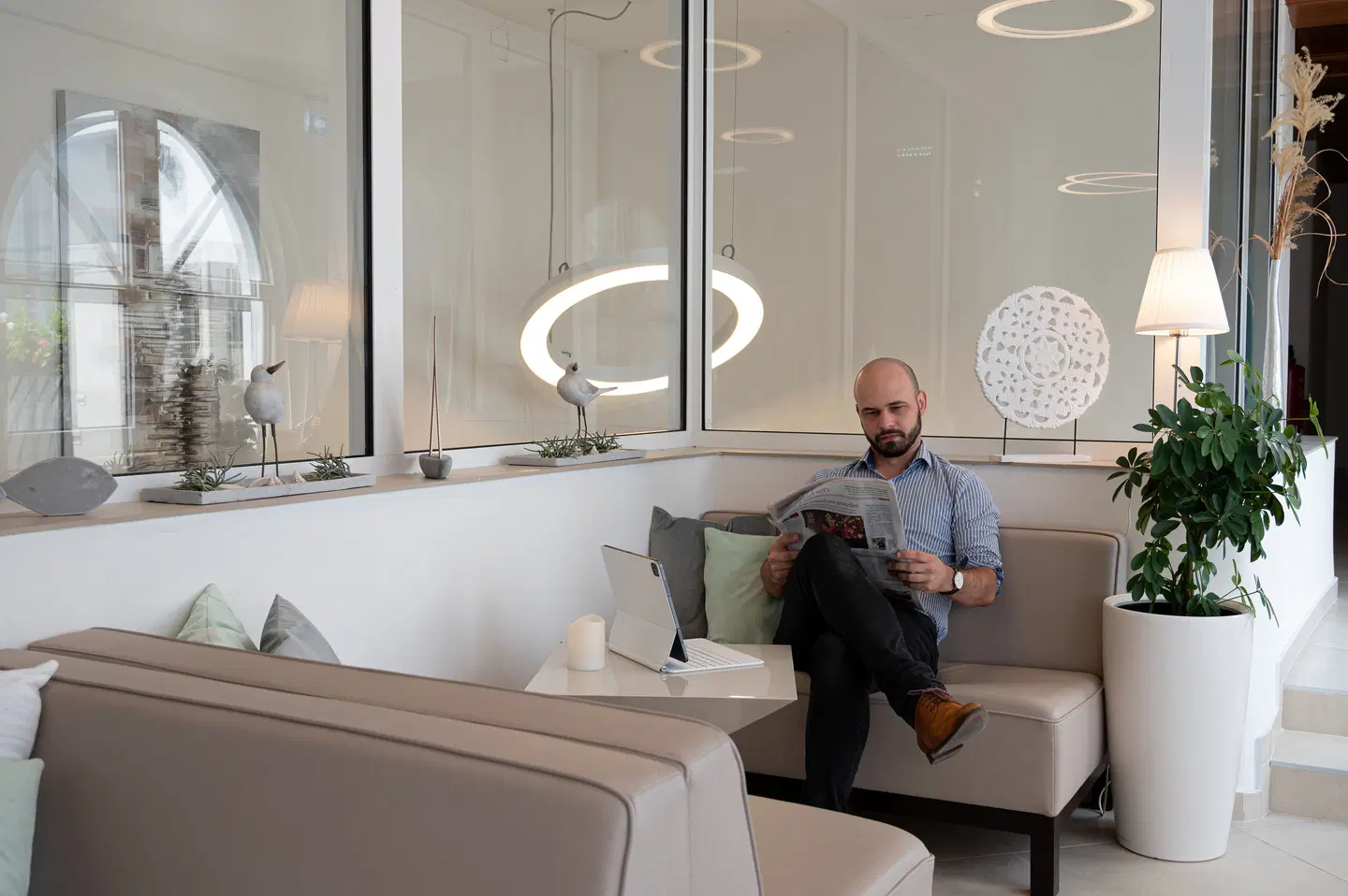 Das Stadthaus Hotel & Restaurant Badezimmer