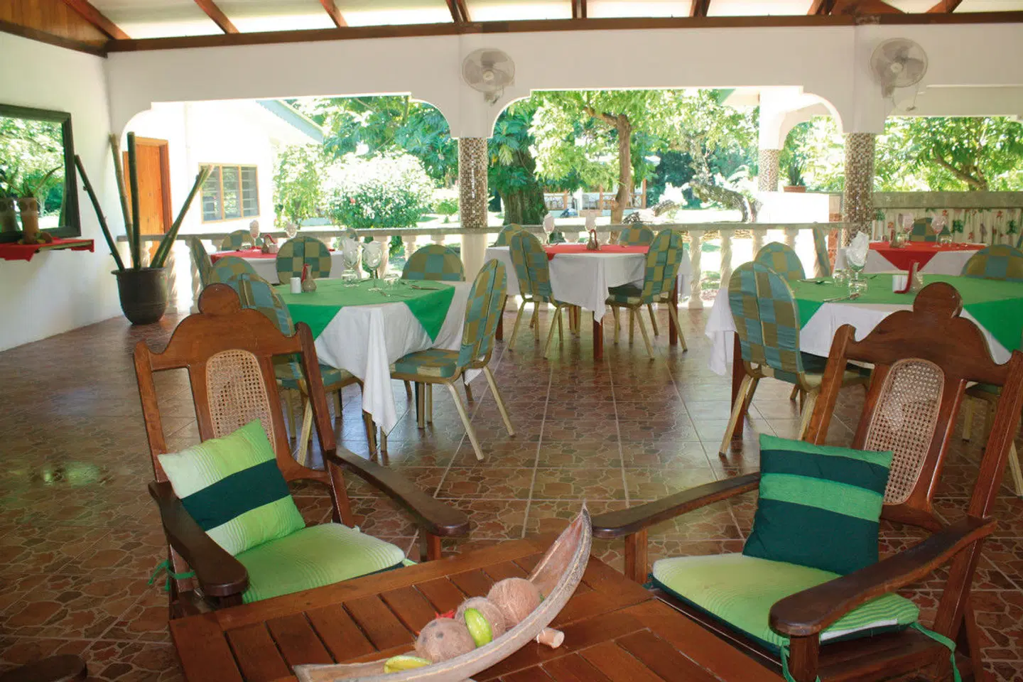 Chalets Bamboo Vert Restaurant