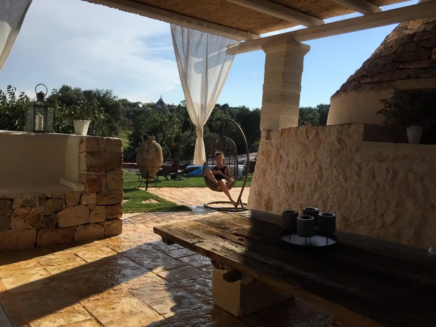 Feudi Mandolivo Terrasse