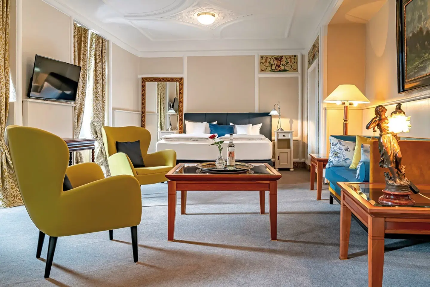 Romantik Jugendstilhotel Bellevue Wohnbeispiel