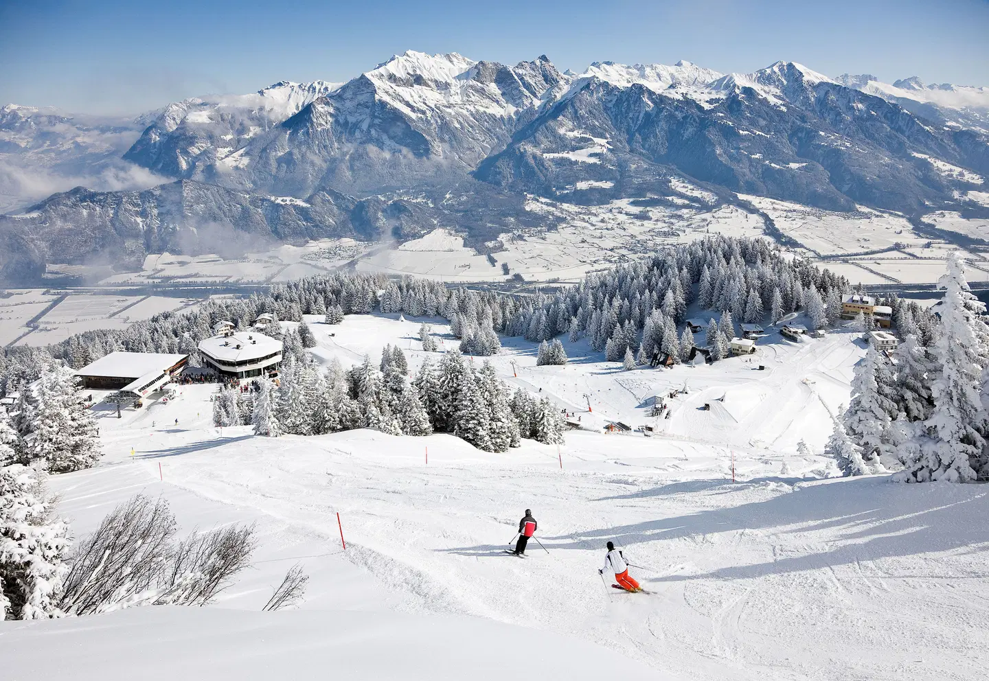 Sorell Hotel Tamina Bad Ragaz Landschaft