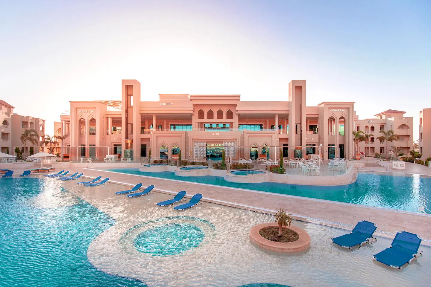 Pickalbatros Aqua Blu Resort Hurghada Aussenansicht