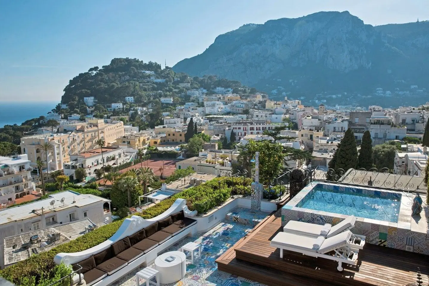 Capri Tiberio Palace Pool