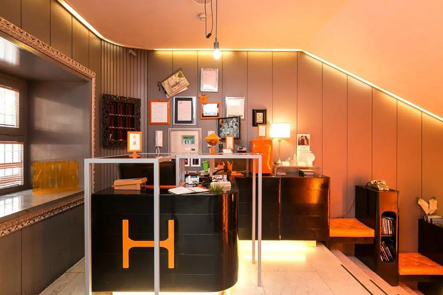 Orange Hotel Wohnbeispiel