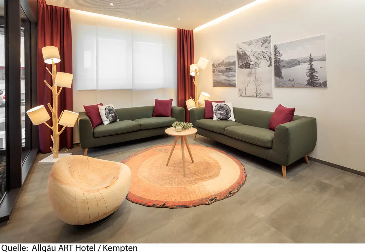 Allgäu ART Hotel Kempten Lobby