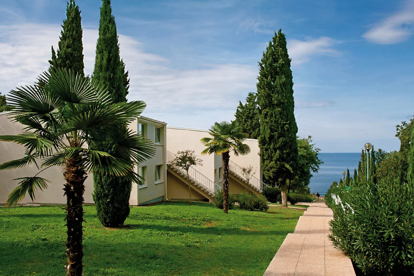 Apartments Bellevue Plava Laguna Garten