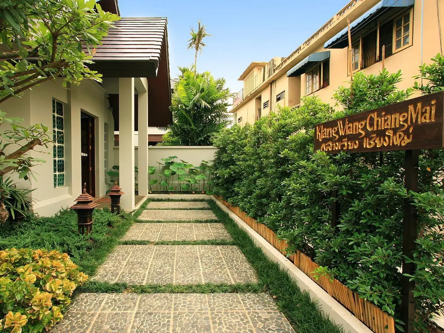Baan Klang Wiang Boutique Hotel Chiang Mai Aussenansicht