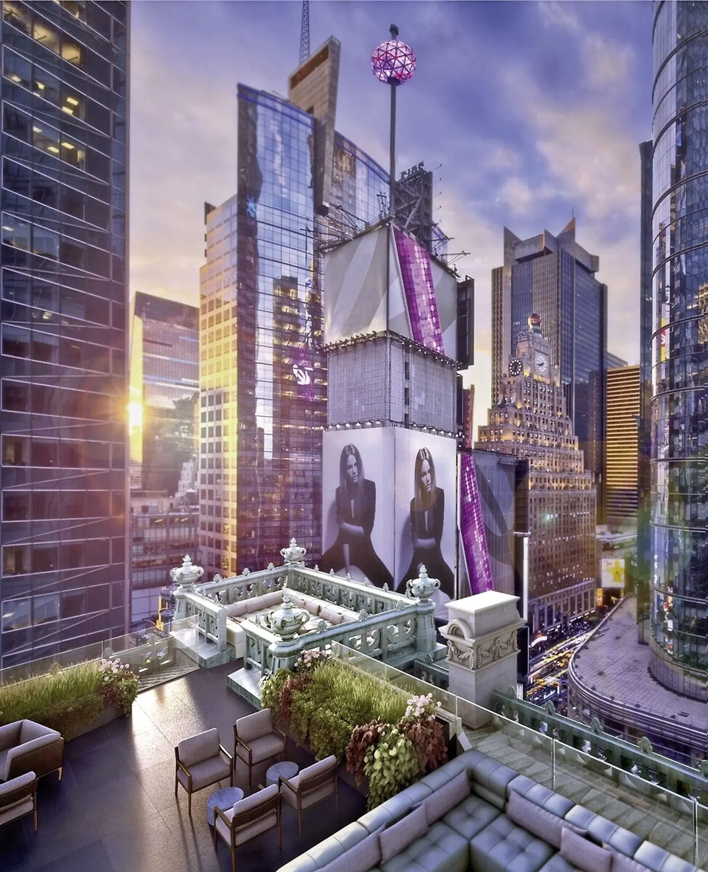 The Knickerbocker Hotel Terrasse