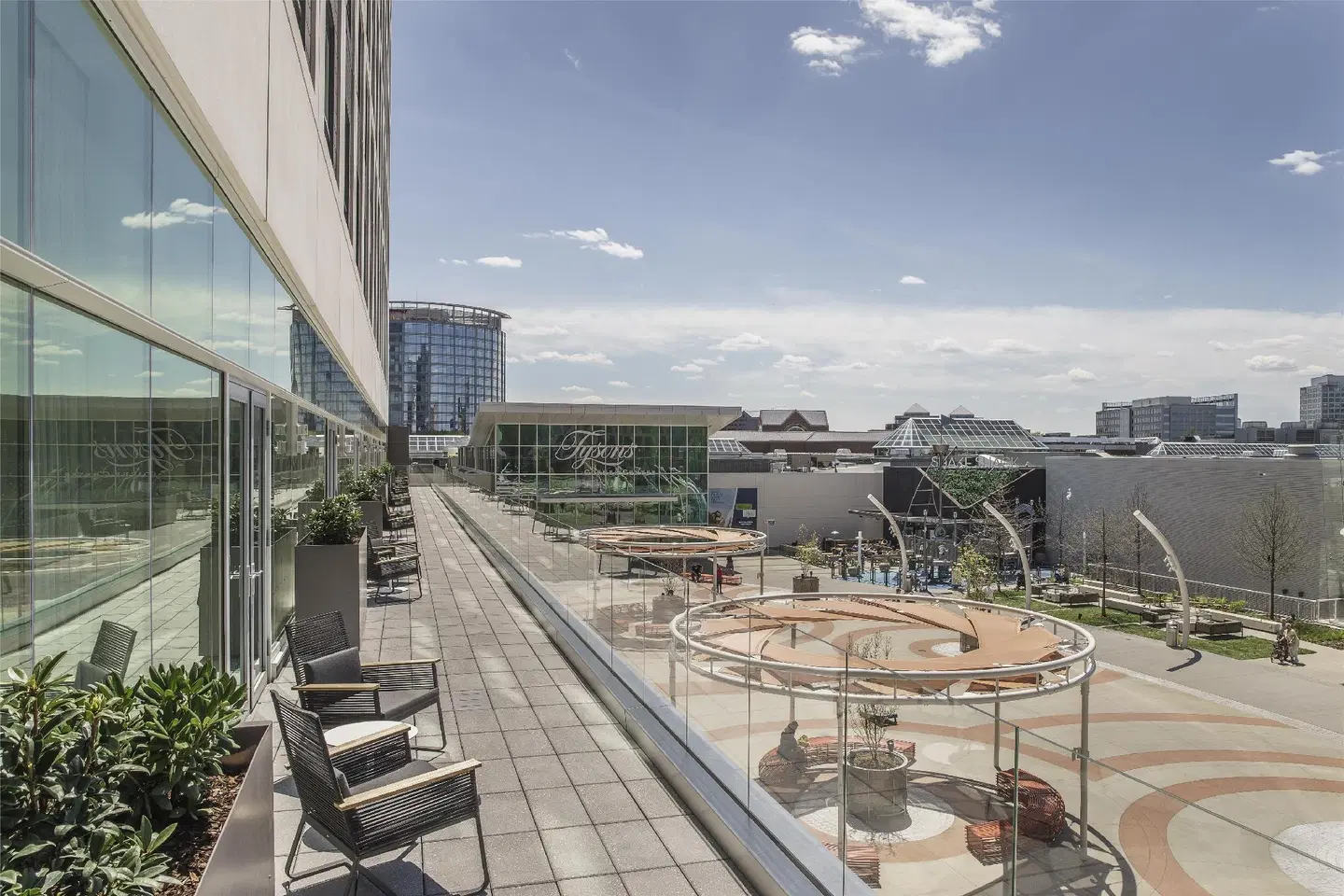 Hyatt Regency Tysons Corner Center Terrasse