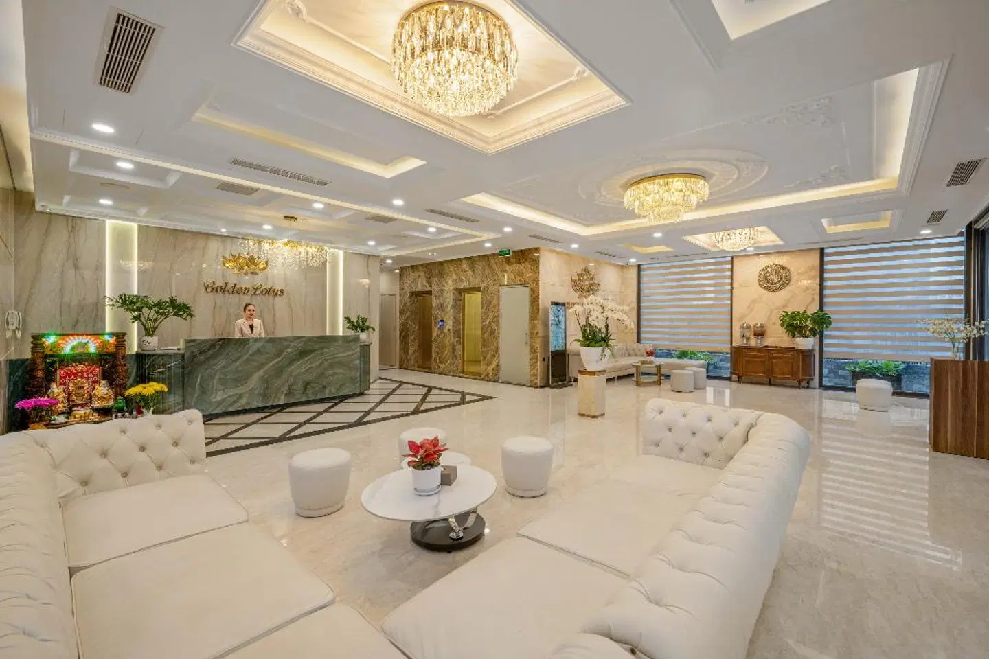 Golden Lotus Hotel Lobby