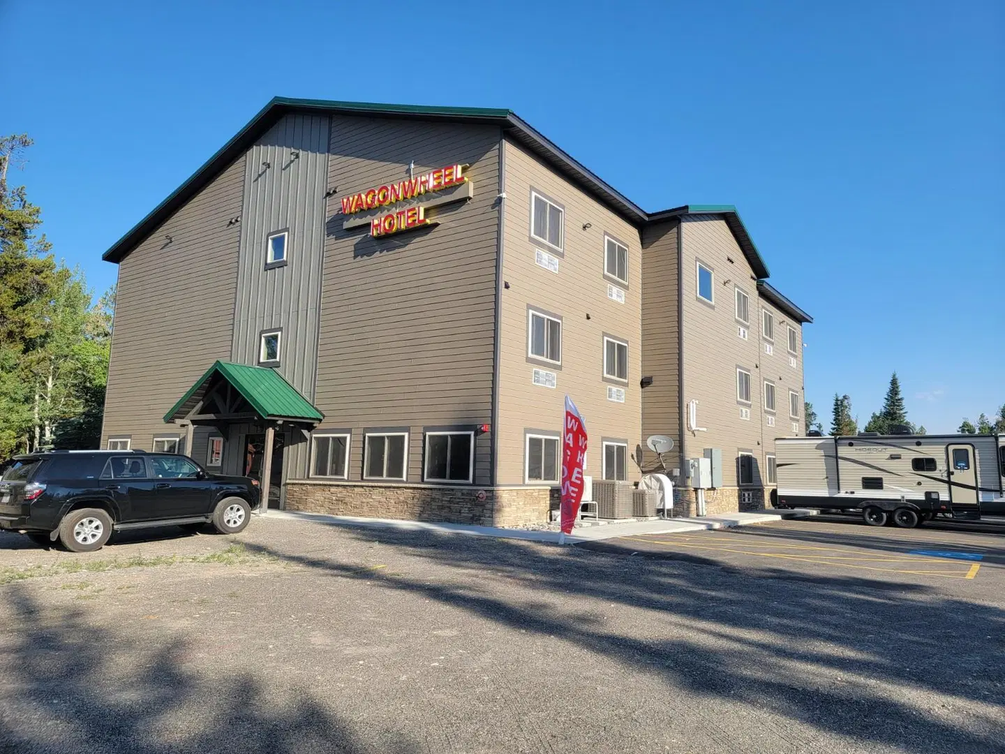 Wagonwheel Hotel Aussenansicht