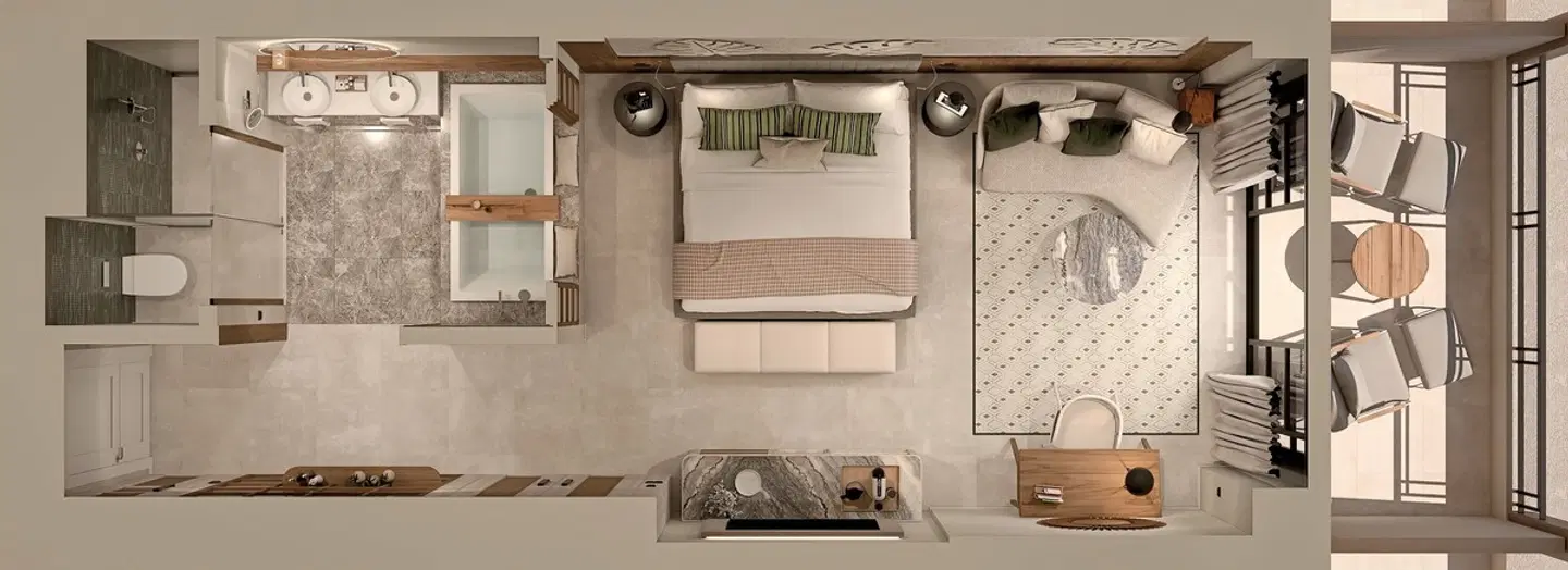 Secrets Playa Esmeralda Resort & Spa Wohnbeispiel