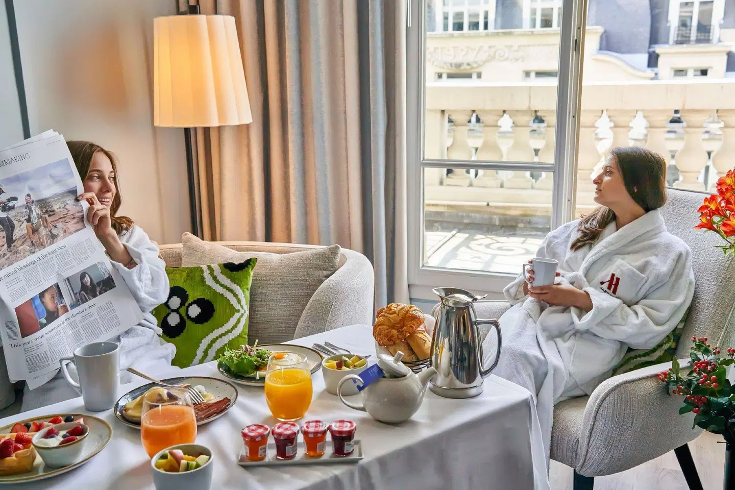 Paris Marriott Opera Ambassador Hotel Restaurant