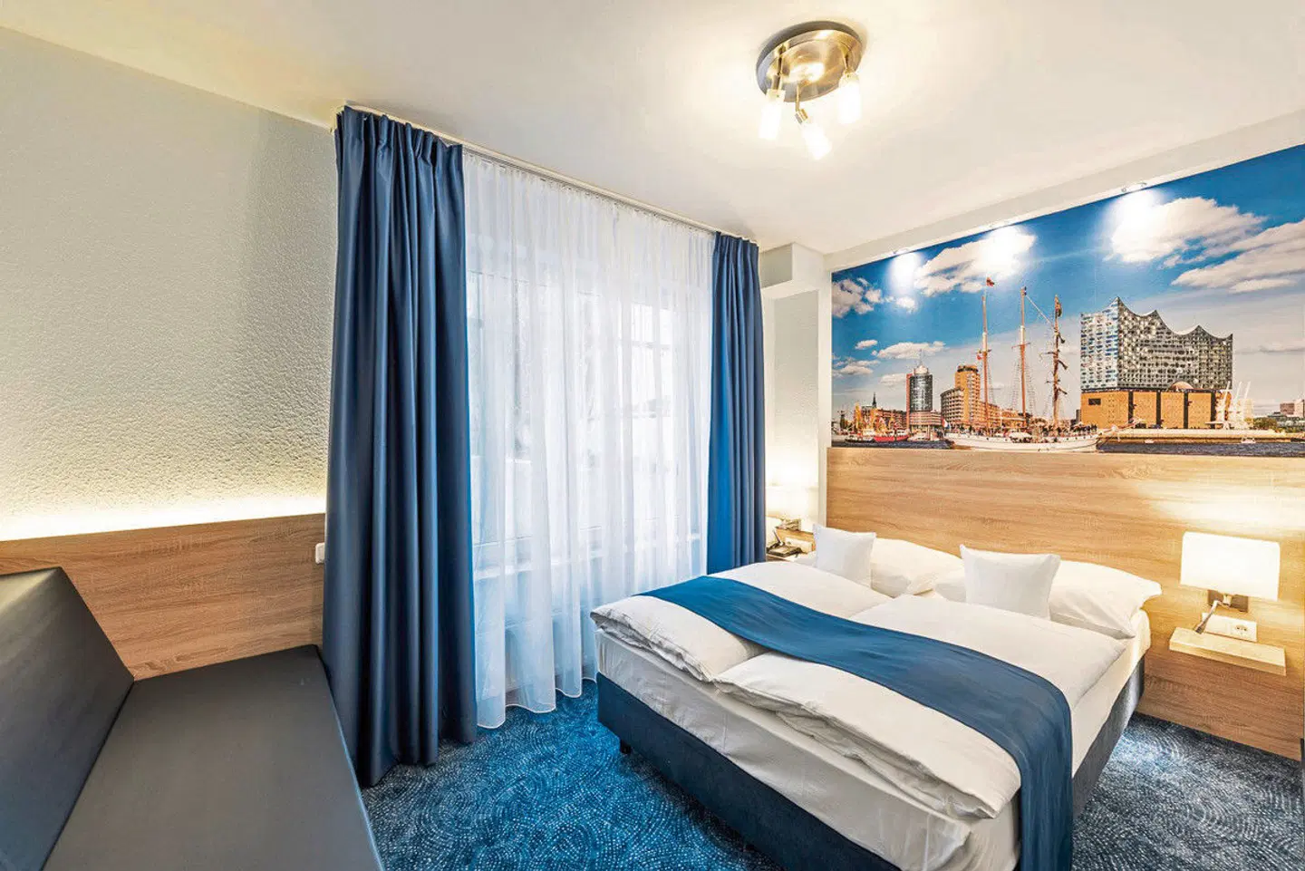 Hotel Hanseport Hamburg Wohnbeispiel
