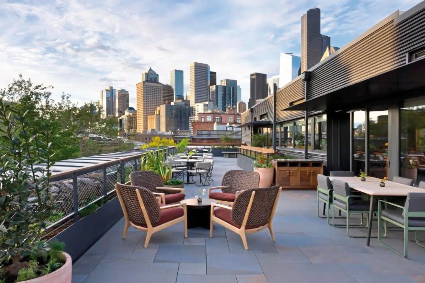 POPULUS Seattle Terrasse