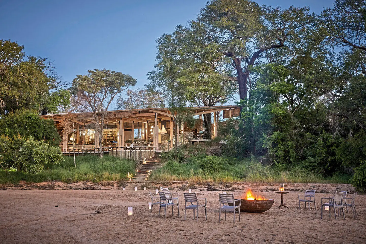 Thornybush Game Reserve Landschaft