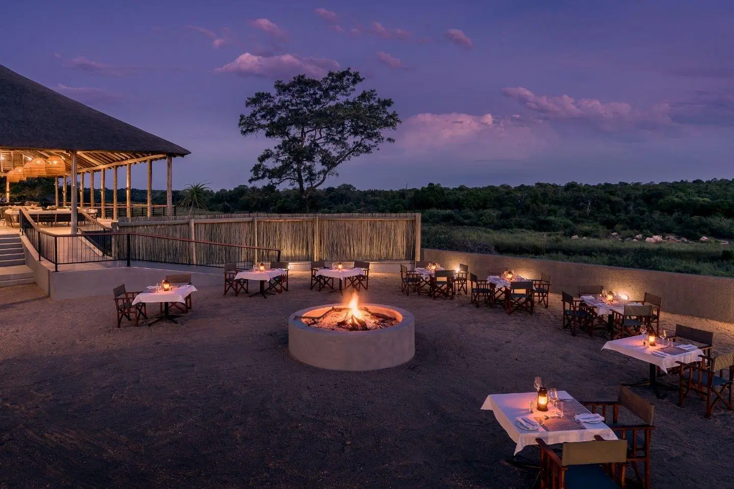 Leopard Sands, Kruger Park Terrasse