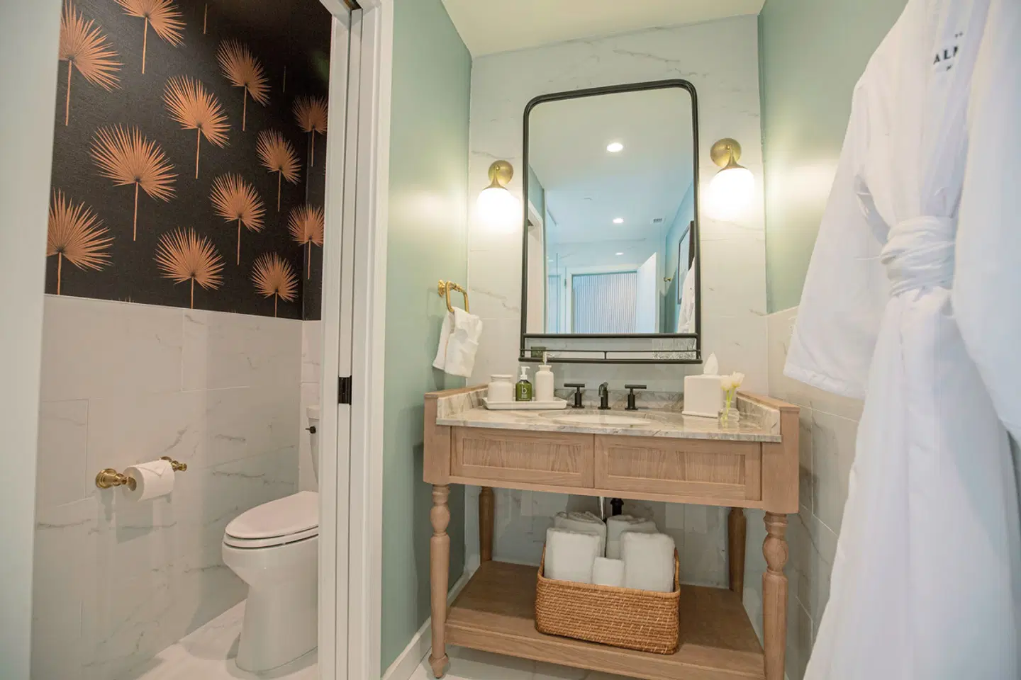 The Palmetto Badezimmer