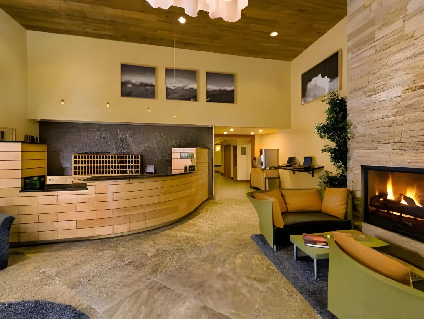 Vail's Mountain Haus at the Covered Bridge Lobby