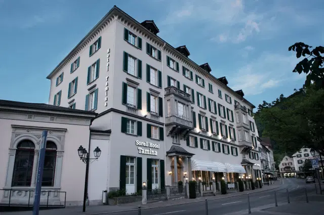 Sorell Hotel Tamina Bad Ragaz Aussenansicht
