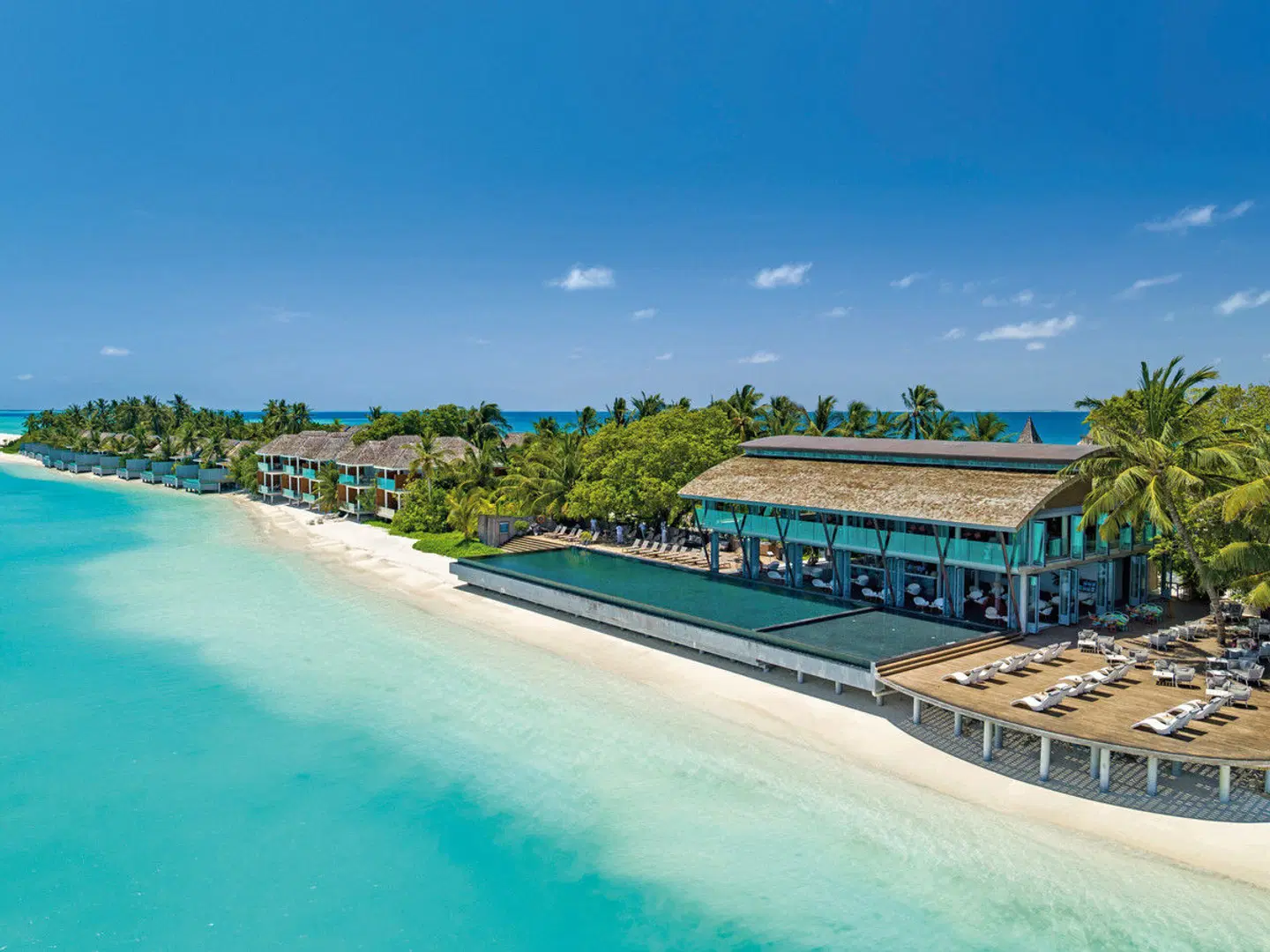 Niva Kuramathi Maldives Aussenansicht