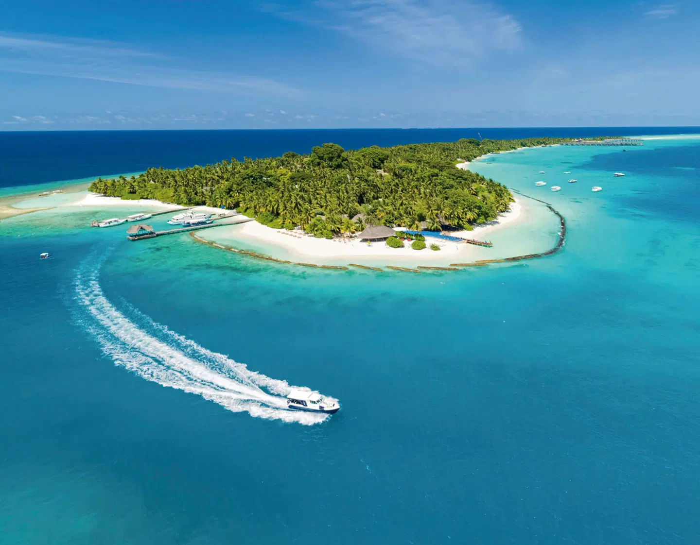 Niva Kuramathi Maldives Landschaft