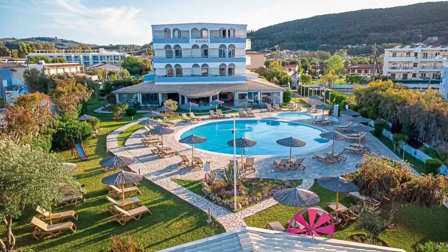 Albatros Hotel Aussenansicht