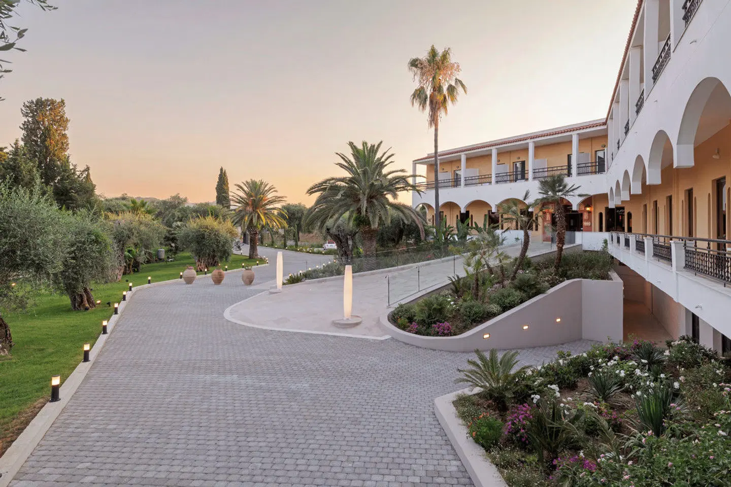 Paradise Hotel Corfu Terrasse